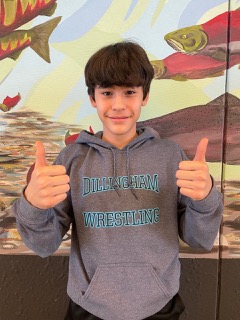 Bryson Andrew thumbs up 